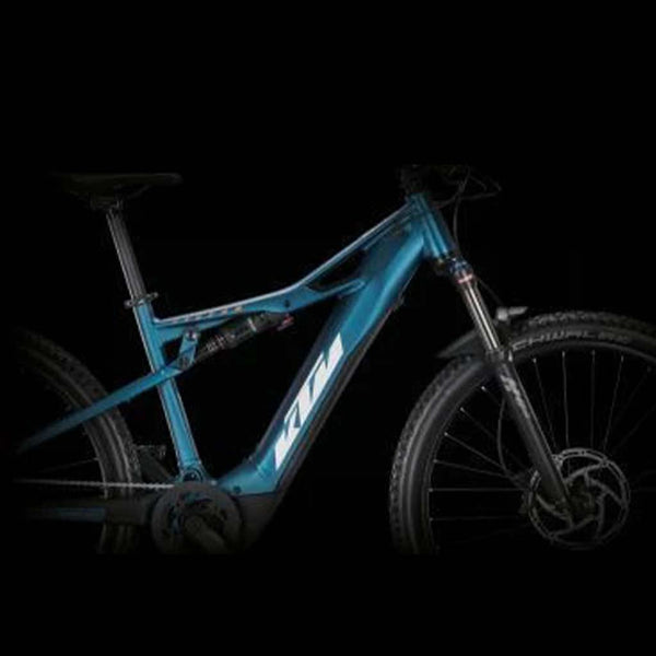 Bicicleta eléctrica KTM Macina Chacana 691 LTD vital blue (Silver + Orange)