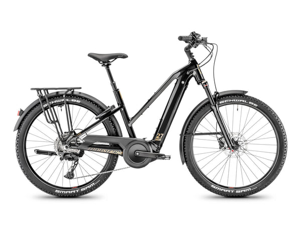 Bicicleta eléctrica Moustache Samedi 27 Xroad 6 Open Black glossy