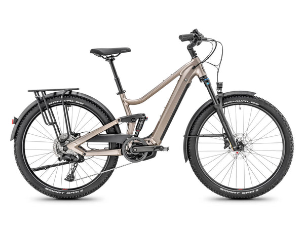 Bicicleta eléctrica Moustache Xroad FS 4 Titanium glossy