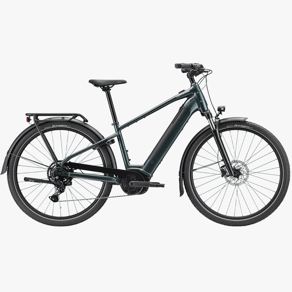 Bicicleta eléctrica Urbana Cannondale 27.5 U Tesoro 3+ Gunmetal Green