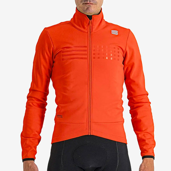 Rote Tempo-Jacke