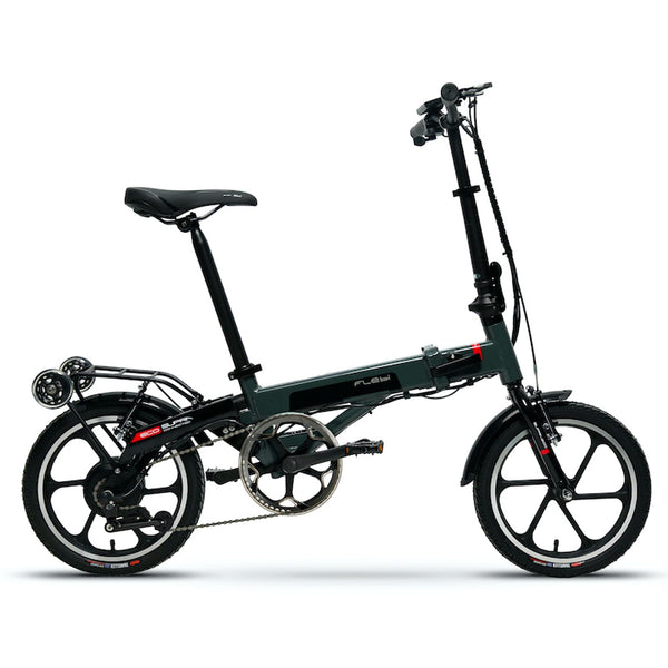 Bicicleta eléctrica Plegable Flebi Supra Eco Gris