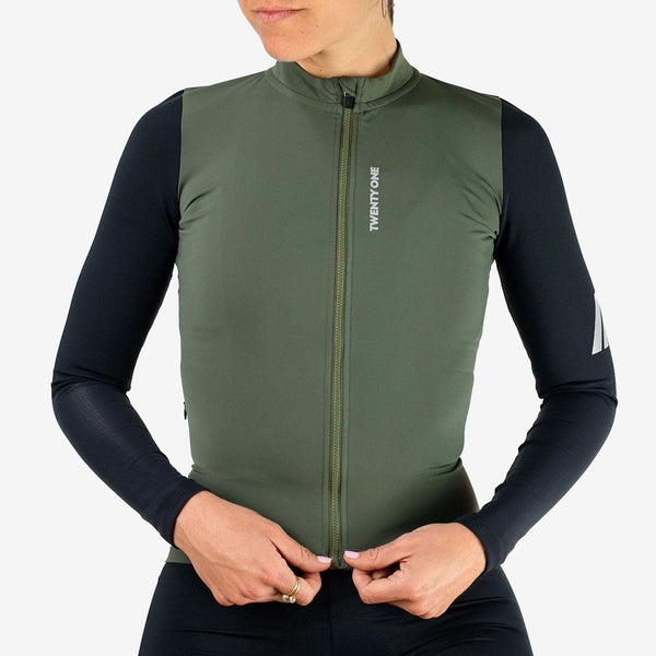 Maillot Aero 2.0 W Verde