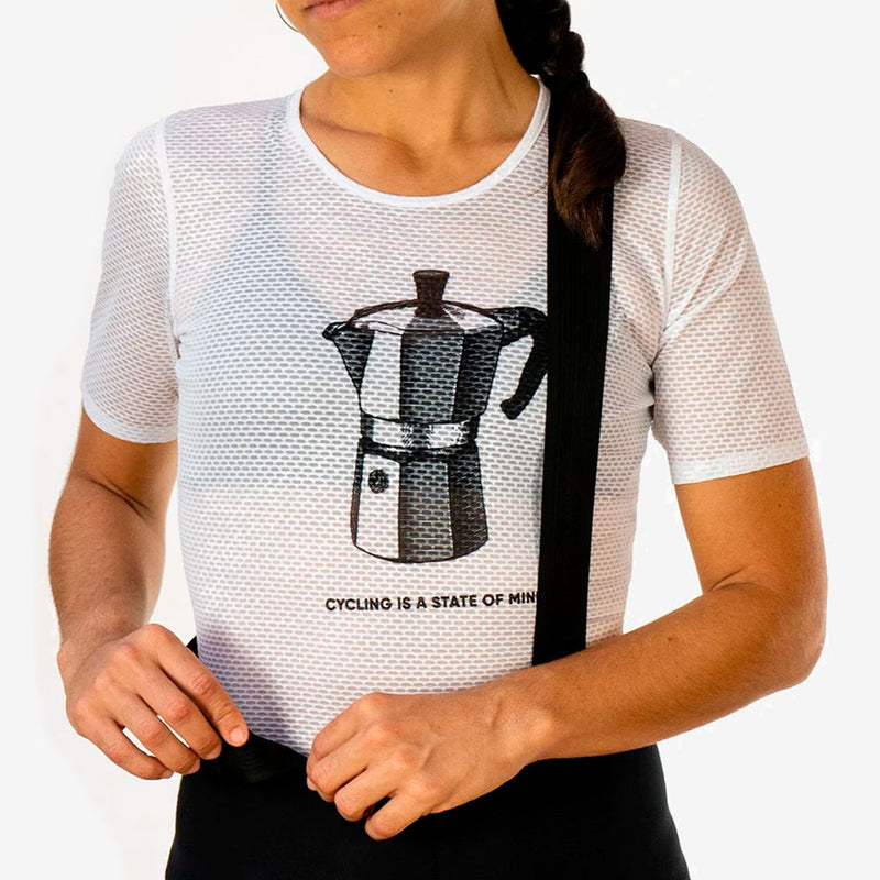 Camiseta Interior Unisex Corta Factory Lightweight CoffeeMaker