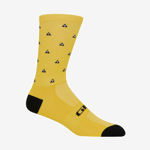 Calcetines Giro Racer High Rise Bright Amarillos