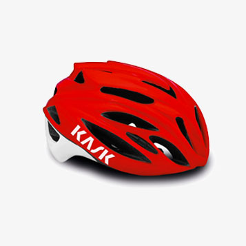 Casco Kask Carretera Rápido Rojo