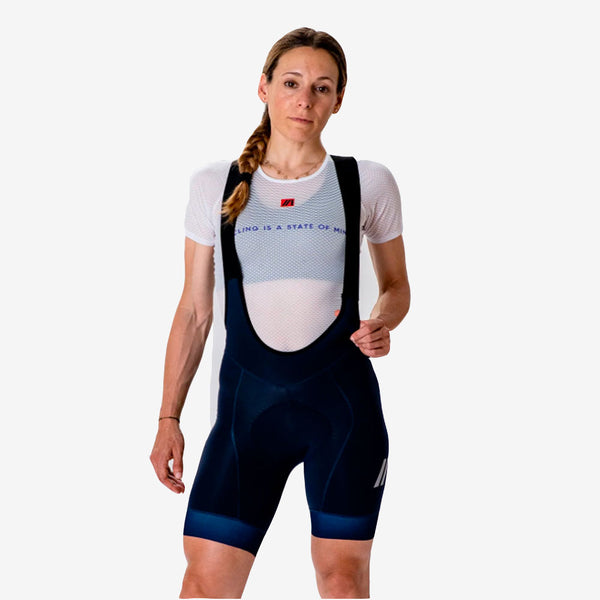 Culotte Con Tirantes Factory Midweight Bib Short Azul