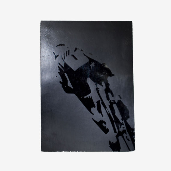 Libreta DIN-A4 Negra Cuadriculada