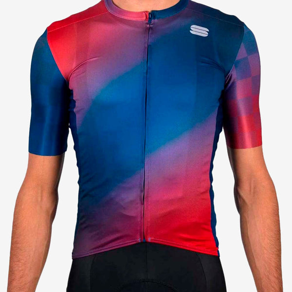 Maillot Rocket Azul y Rojo