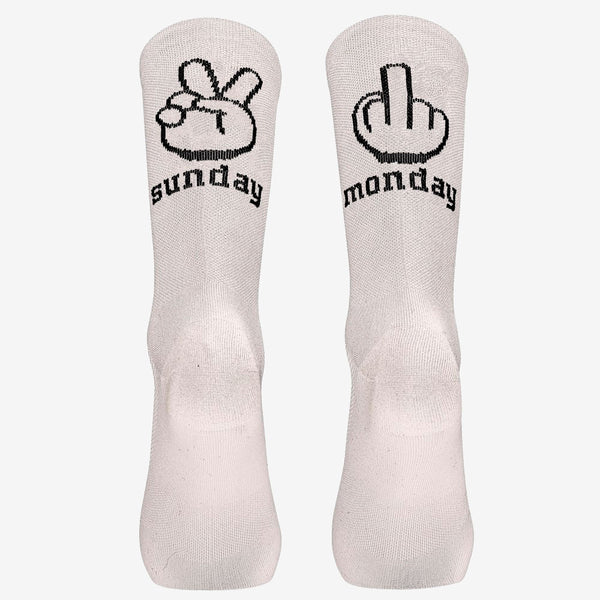 Calcetines Northwave Sunday Monday Blanco