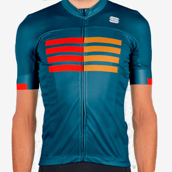 Maillot Sportful Wire Manga Corta Azul