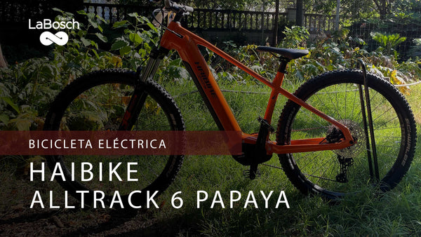 Review: HAIBIKE ALLTRACK 6 - La E-Bike de Montaña Semi Rígida en Color Papaya