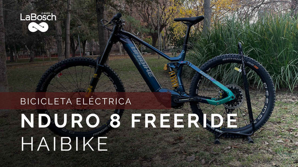 Haibike Nduro 8: Lo mejor en bicicletas electricas de enduro.
