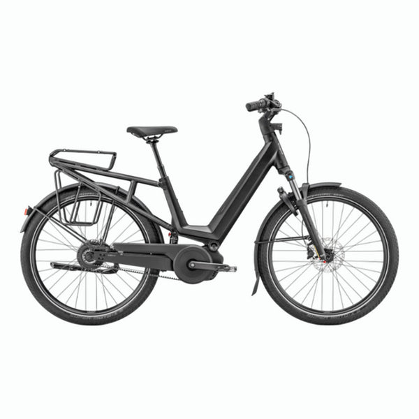 Bicicleta eléctrica Urbana Moustache Mardi 27.6 FS Black Suspended 600Wh 2026
