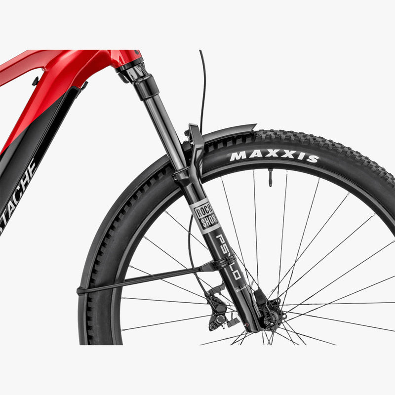 Trail 150.2 EQ- 750WH 2025 Black/ Metalic red Glossy