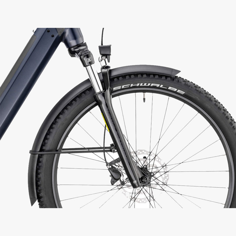 Bicicleta eléctrica Moustache Samedi 27 Xroad 4 Open Dark Blue mat