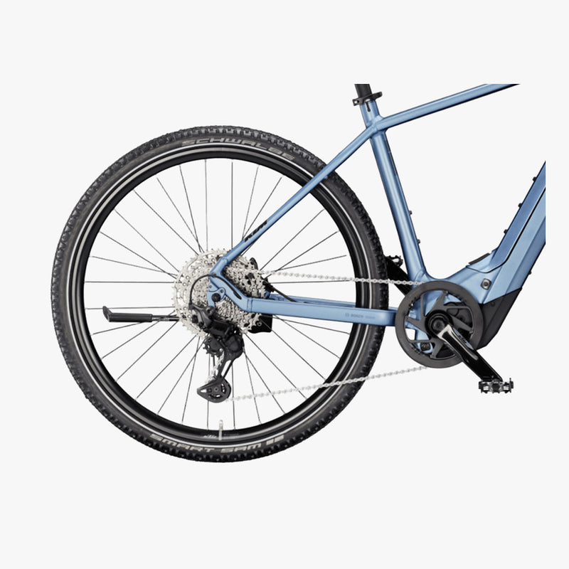 Bicicleta eléctrica de Trekking KTM Macina Cross CX 810 H Steel Blue Matt