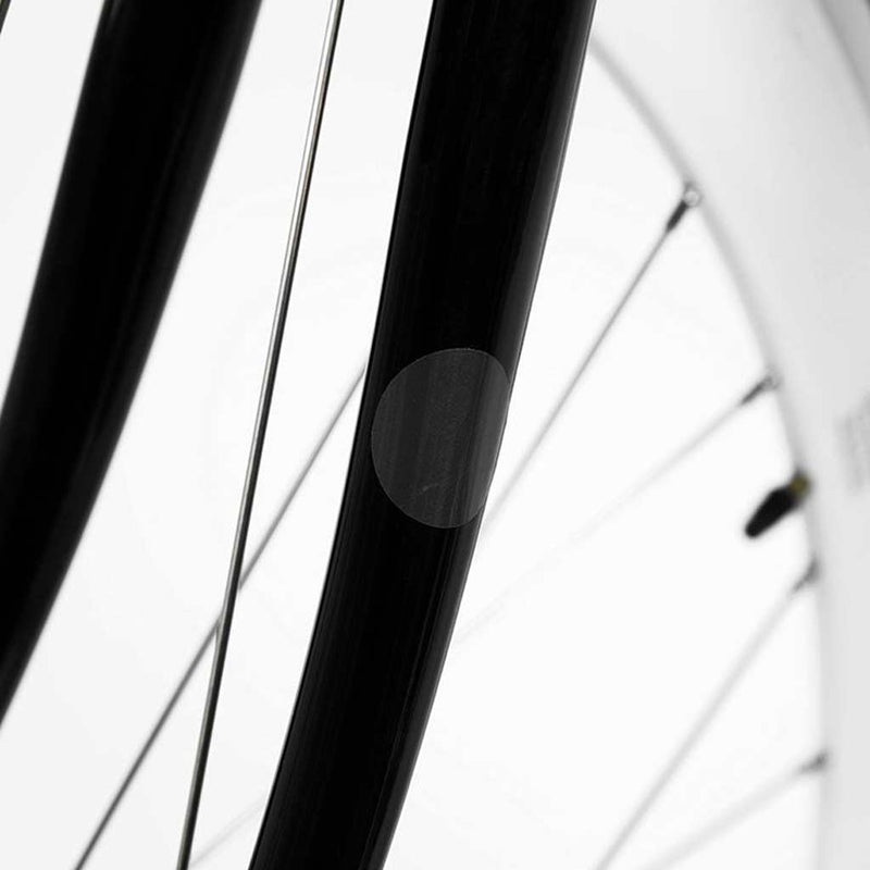 Kit pegatinas reflectantes para bicicleta Bookman negro
