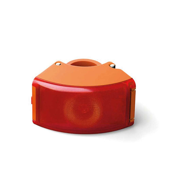 Luz trasera Bookman curve LED USB 22-32 mm naranja
