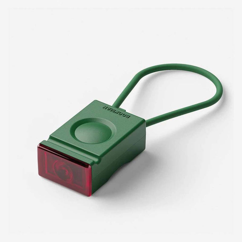 Luz trasera Boockman Block LED USB verde