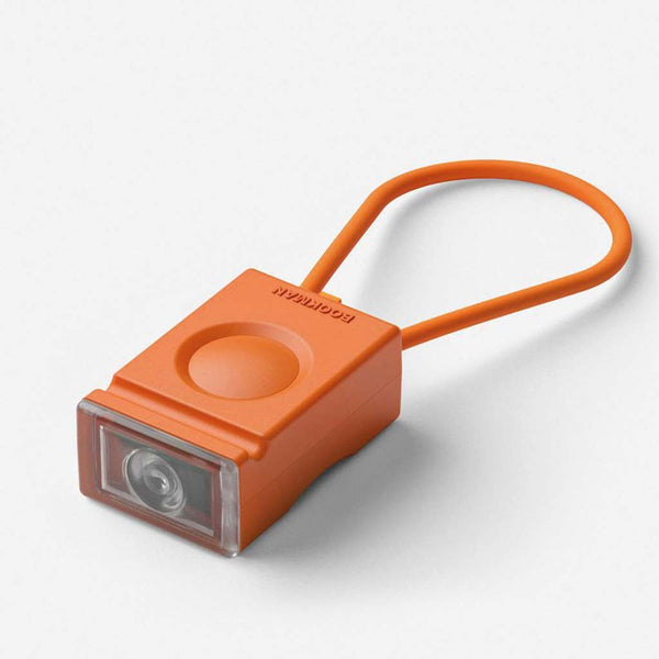 Luz delantera Boockman Bloock LED USB naranja