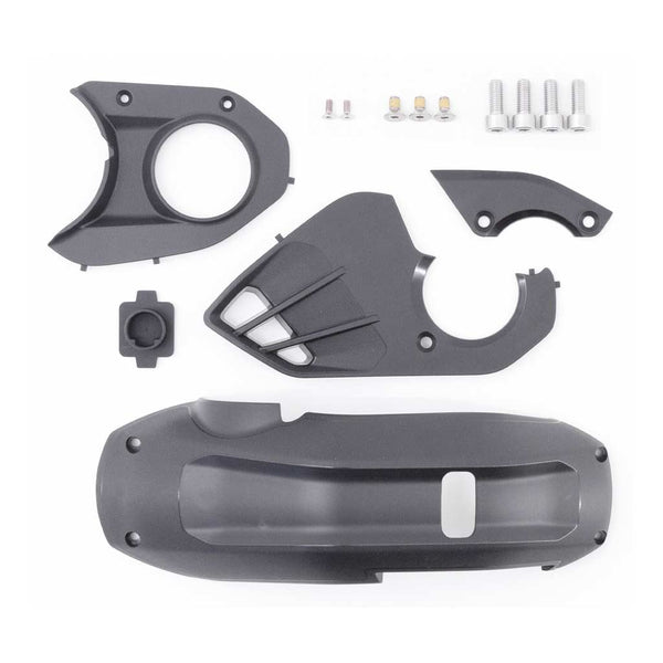 Kit tapas protectoras motor izquierda/derecha E-Bike Haibike Allmtn aluminio