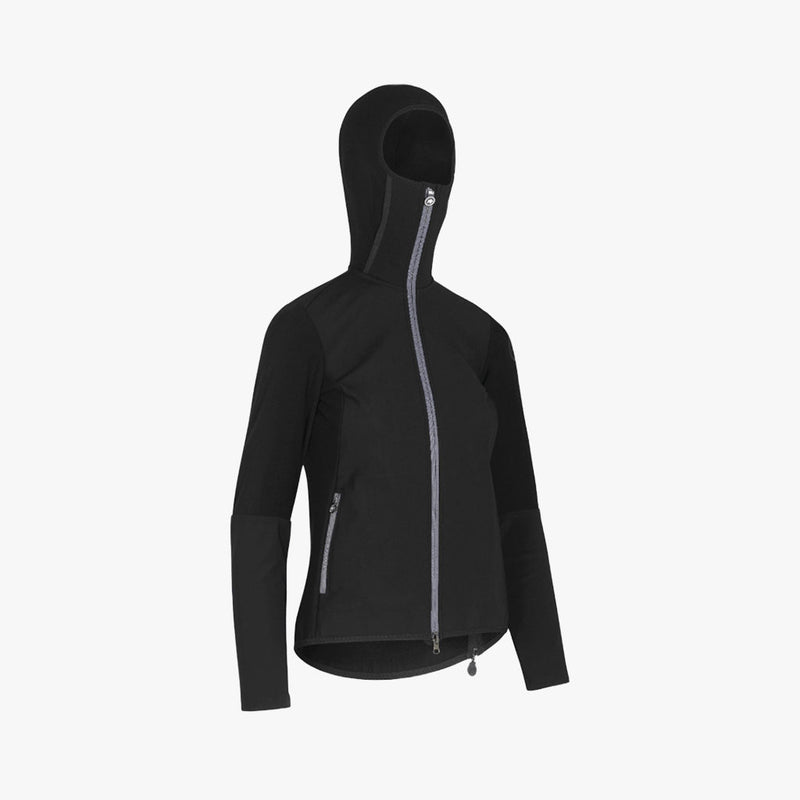 ASSOS TRAIL WOMEN'S 3/3 JACKET BLACK SERIES
