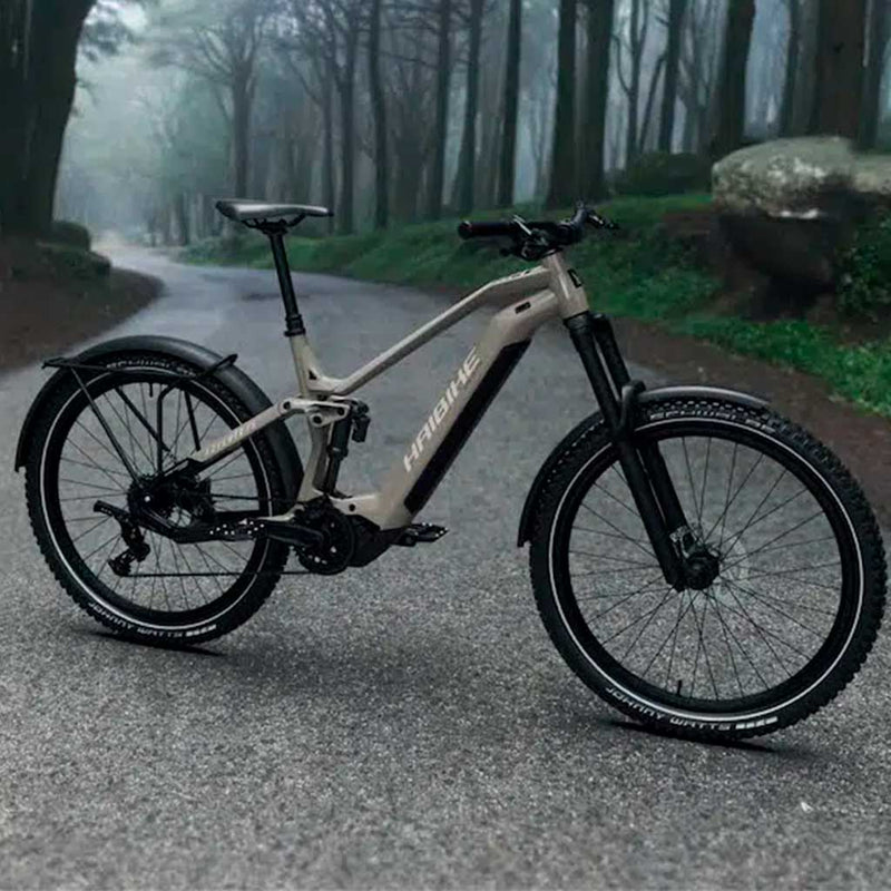 Bicicleta eléctrica Haibike Adventr FS 10 Gris