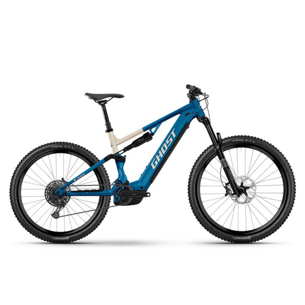 Bicicletta elettrica Ghost E-ASX UNIVERSAL blu