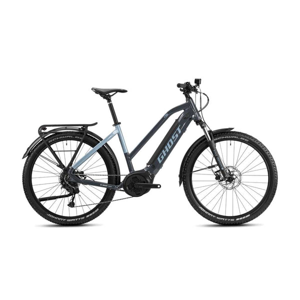 Bicicletta elettrica Ghost E-Teru Essential EQ MID GRY / BLU