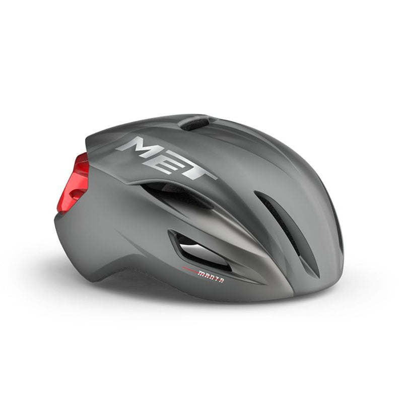CASCO MET MANTA MIPS PLATA/ROJO MATE