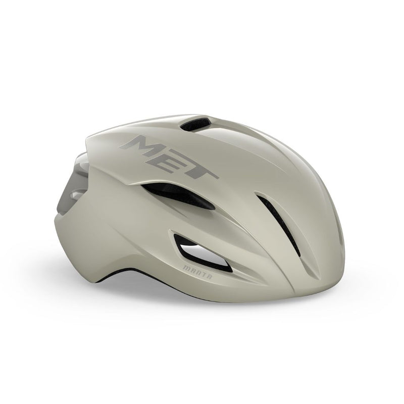 CASCO MET MANTA MIPS BEIGE/GRIS BRILLO