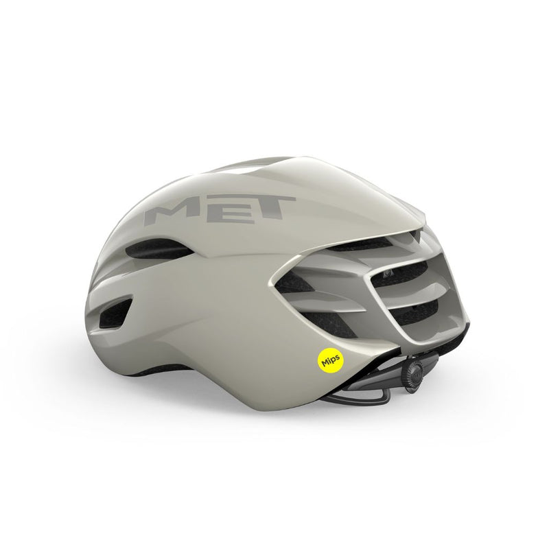 CASCO MET MANTA MIPS BEIGE/GRIS BRILLO