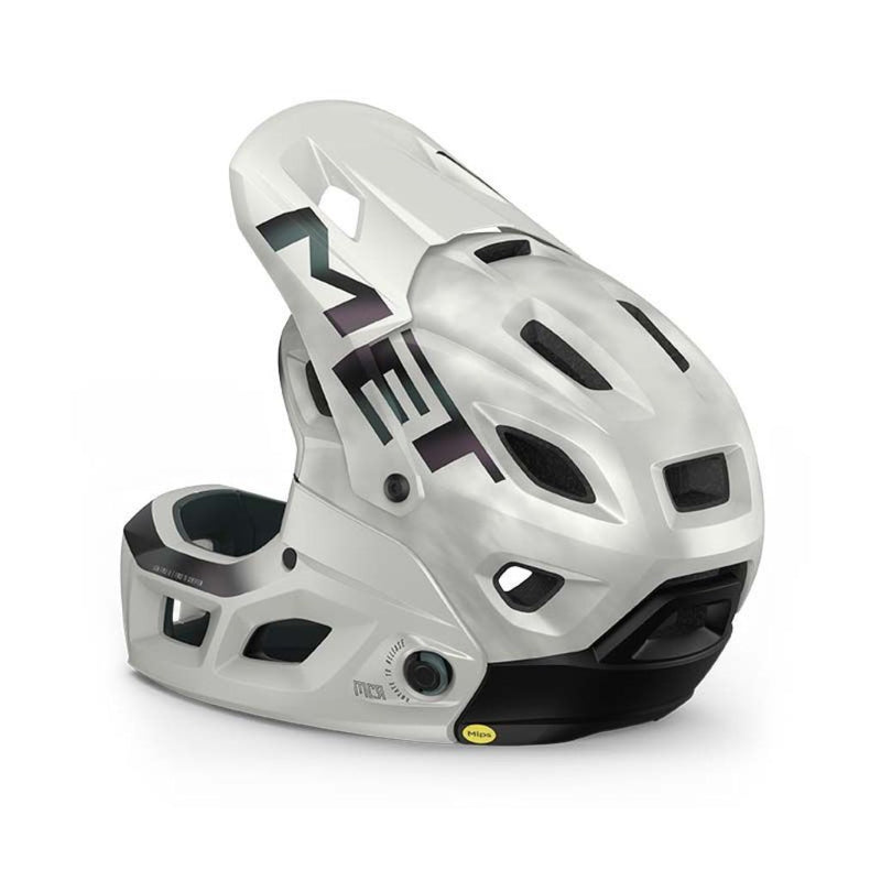 CASCO MET PARACHUTE MCR MIPS BLANCO IRIDISCENTE MATE