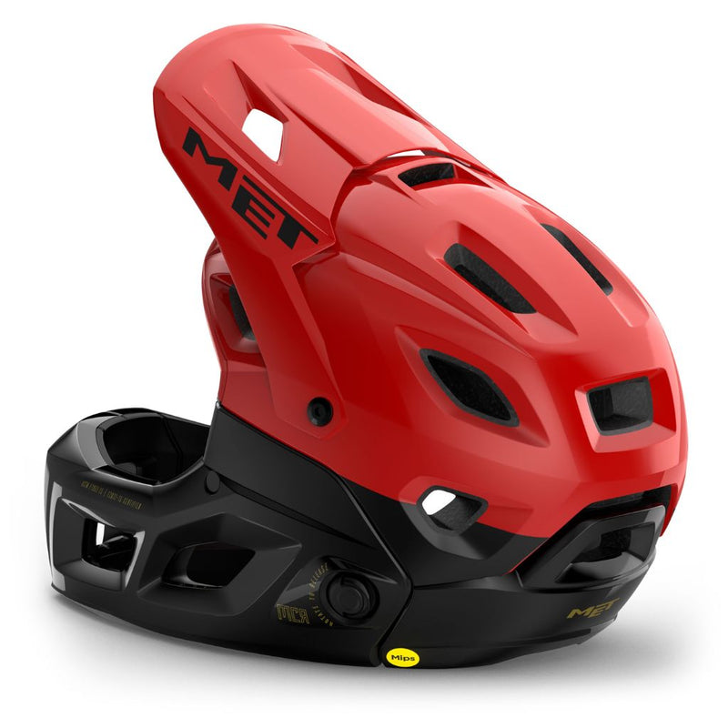 CASCO MET PARACHUTE MCR MIPS ROJO MATE BRILLO
