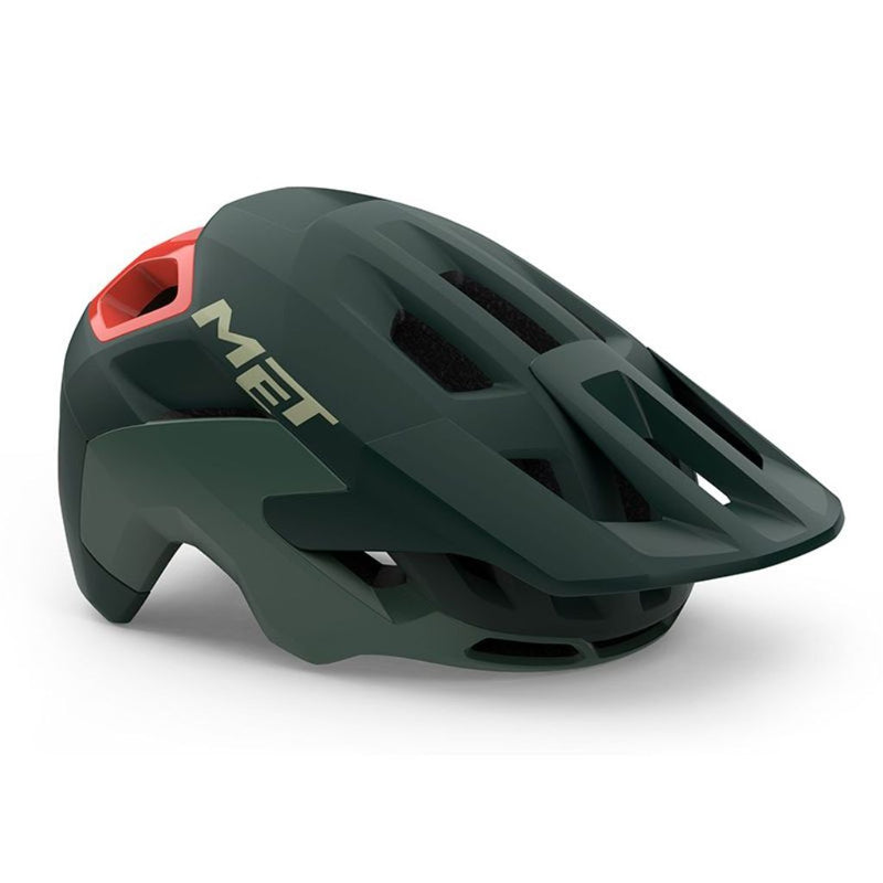 CASCO MET REVO MIPS VERDE BOSQUE/NEGRO/ROJO MATE