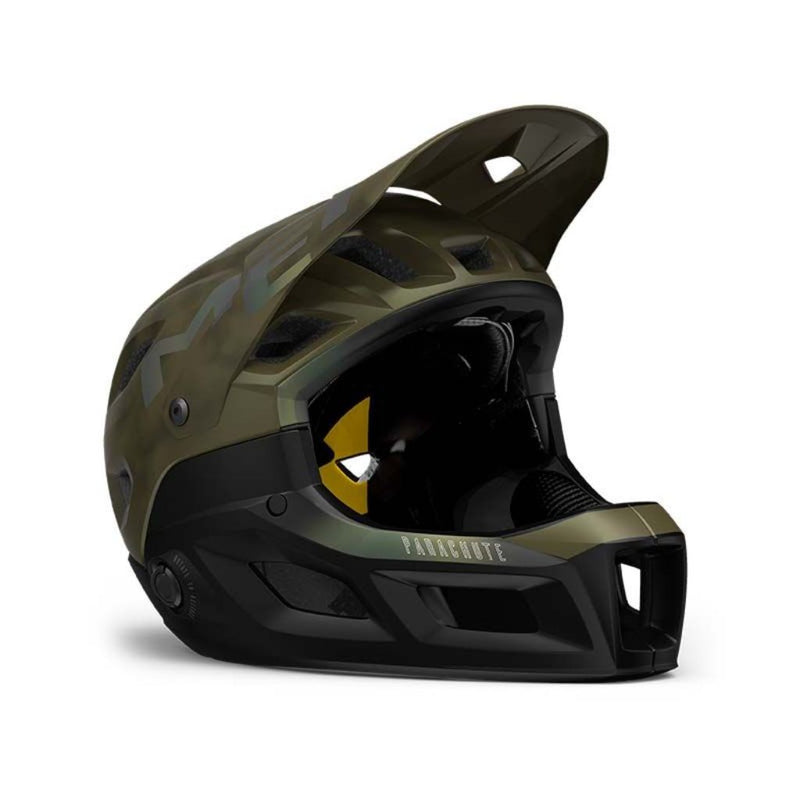 CASCO MET PARACHUTE MCR MIPS VERDE KIWI IRIDISCENTE MATE