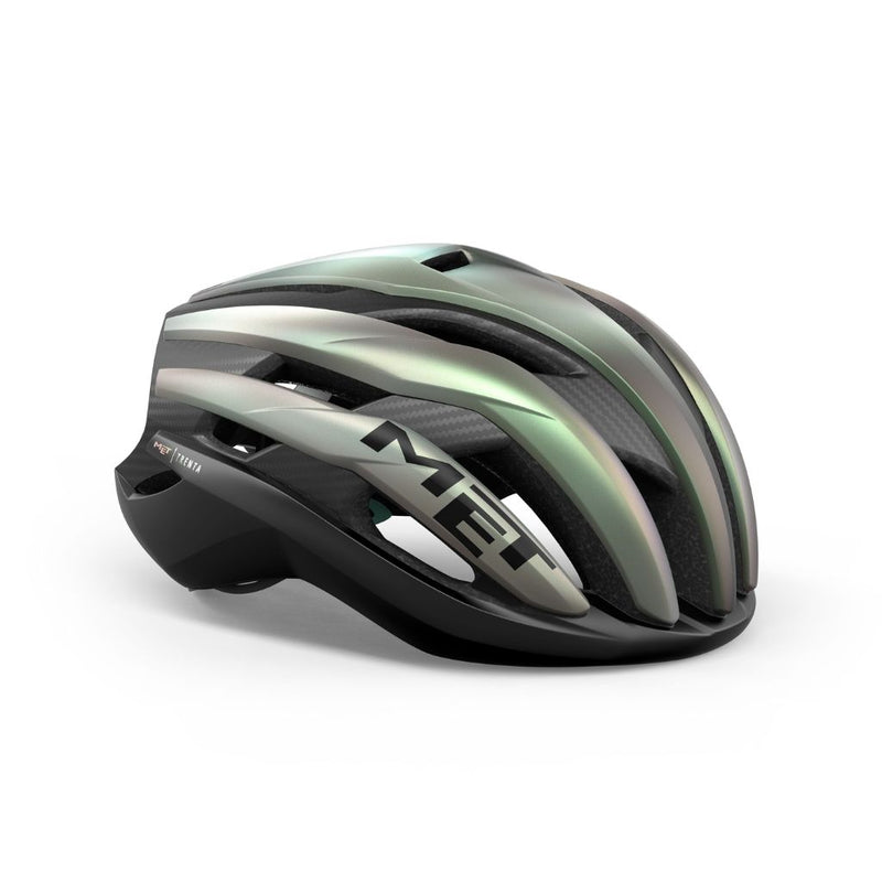 CASCO MET TRENTA 3K CARBON MIPS VERDE DIFUMINADO MATE