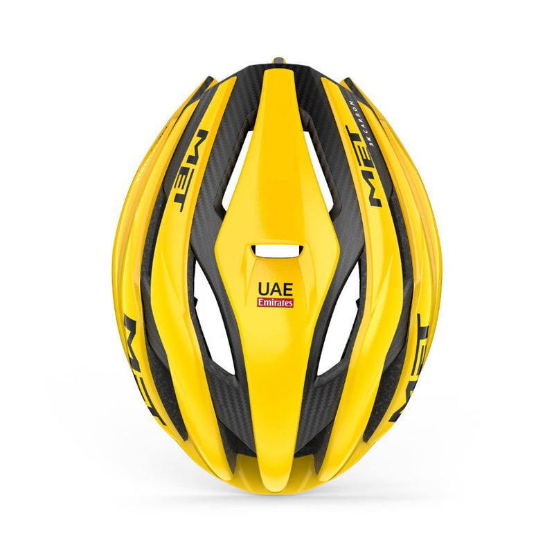 CASCO MET TRENTA 3K CARBON MIPS EDICION LIMITADA MAILLOT AMARILLO