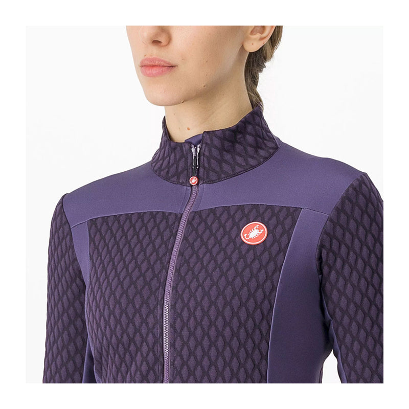 CASTELLI MUJER MAILLOT SFIDA 2 FZ GR OSC