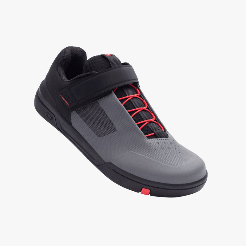 CRANK BROTHERS SHOES STAMP SPEEDLACE GREY/RED - BLACK OUTSOL