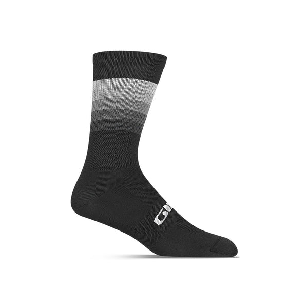 Calcetines Giro Racer High Rise - Black Heatwave