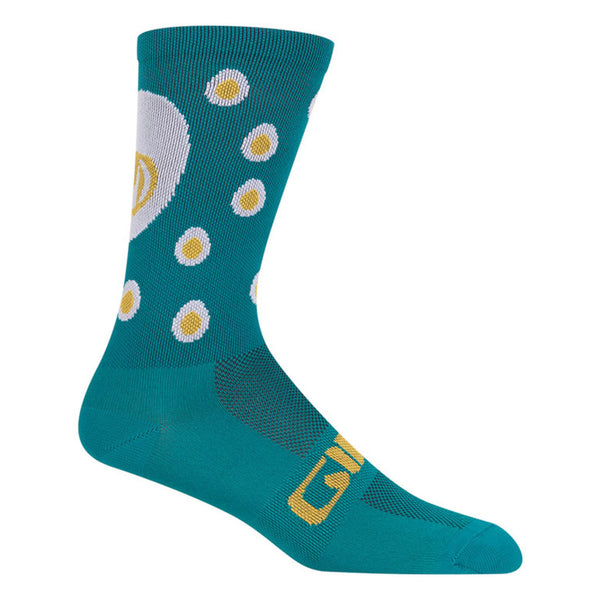 Calcetines Giro Racer High Rise - Harbour Blue Eggs