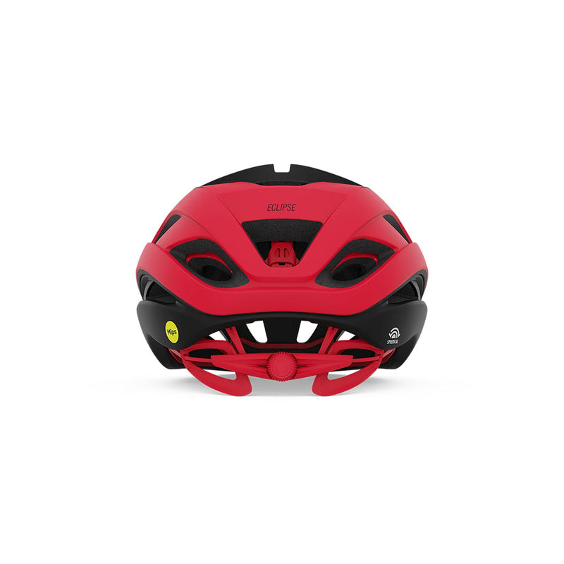 Capacete Eclipse Spherical Matte - Preto/Branco/Vermelho