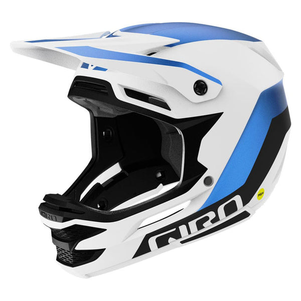 Elmetto sferico Insurgent - Bianco opaco/Blu anodizzato