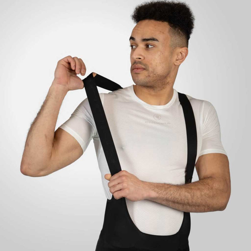 Culotte con tirantes FS260 para hombre: Negro