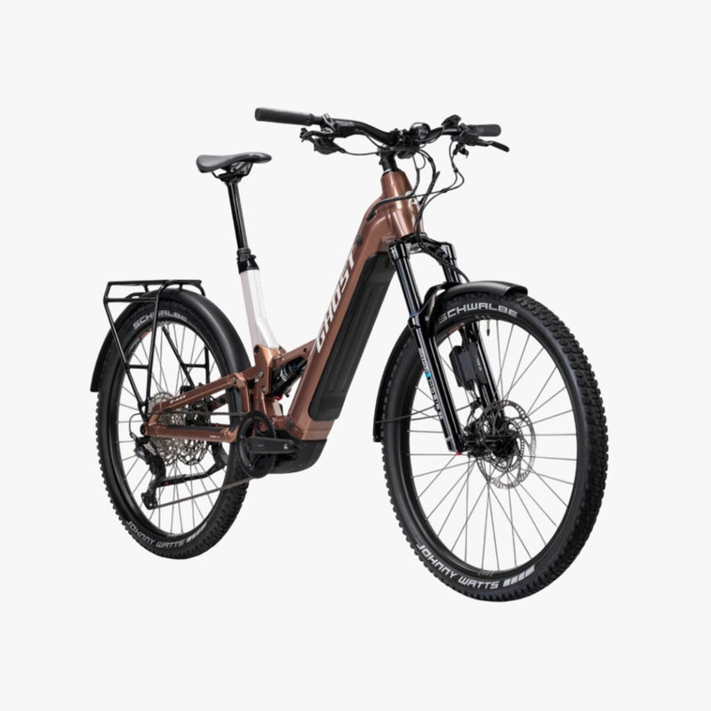 Bicicleta eléctrica de Montaña E-ASX ABS EQ coffee tropic rose/coffee arctic dust 2026