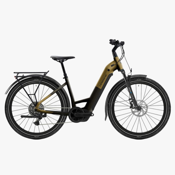 Bicicleta eléctrica TREKKING 7.5 Low black/gold 2026