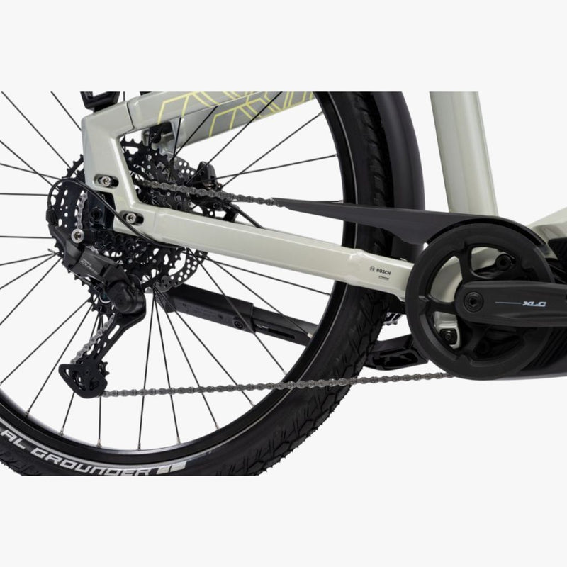 Bicicleta eléctrica Urbana Winora Yakun X10 High ivory green - glossy 2026