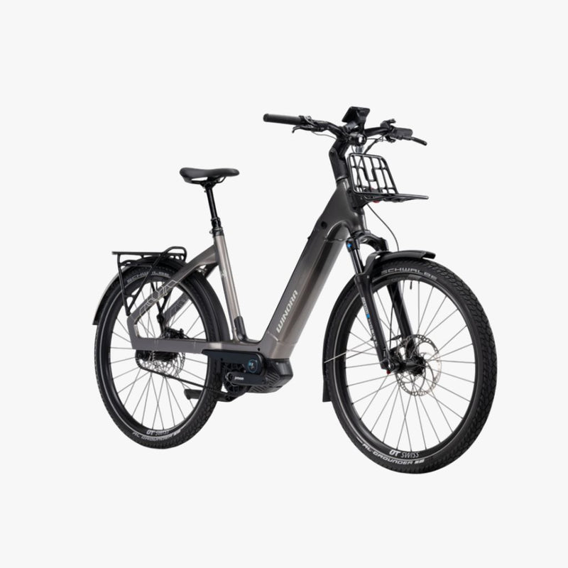 Bicicleta eléctrica de Trekking Winora Sinus AS Low traffic / night grey - glossy 2026